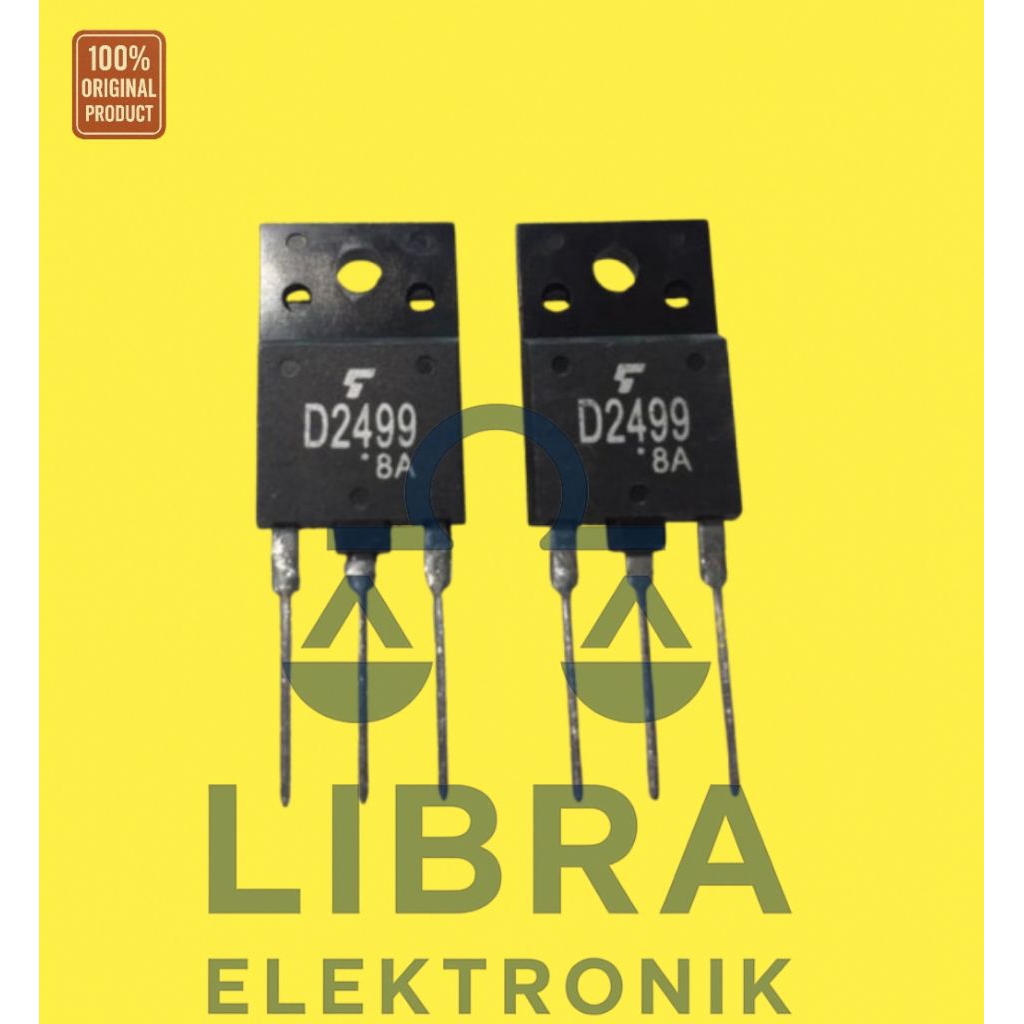 TRANSISTOR HORISONTAL D2499 TR HORIZONTAL TIPE D2499