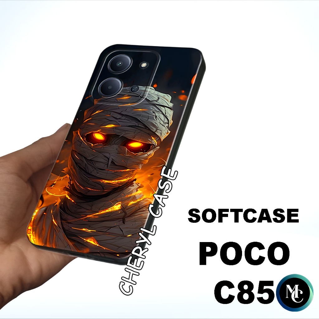case karet untuk Hp POCO C85/CC17/softcase POCO C85/casing POCO C85/case handphone