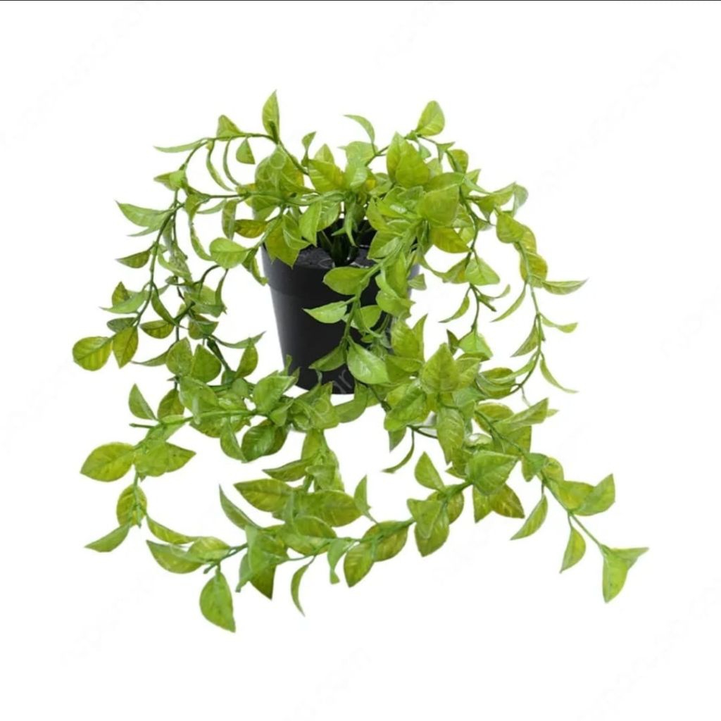 INFORMA ARTIFICIAL LEAVES IN POT PPG35 9X50CM // ARTIFICIAL // TANAMAN HIAS // INFORMA TANAMAN HIAS