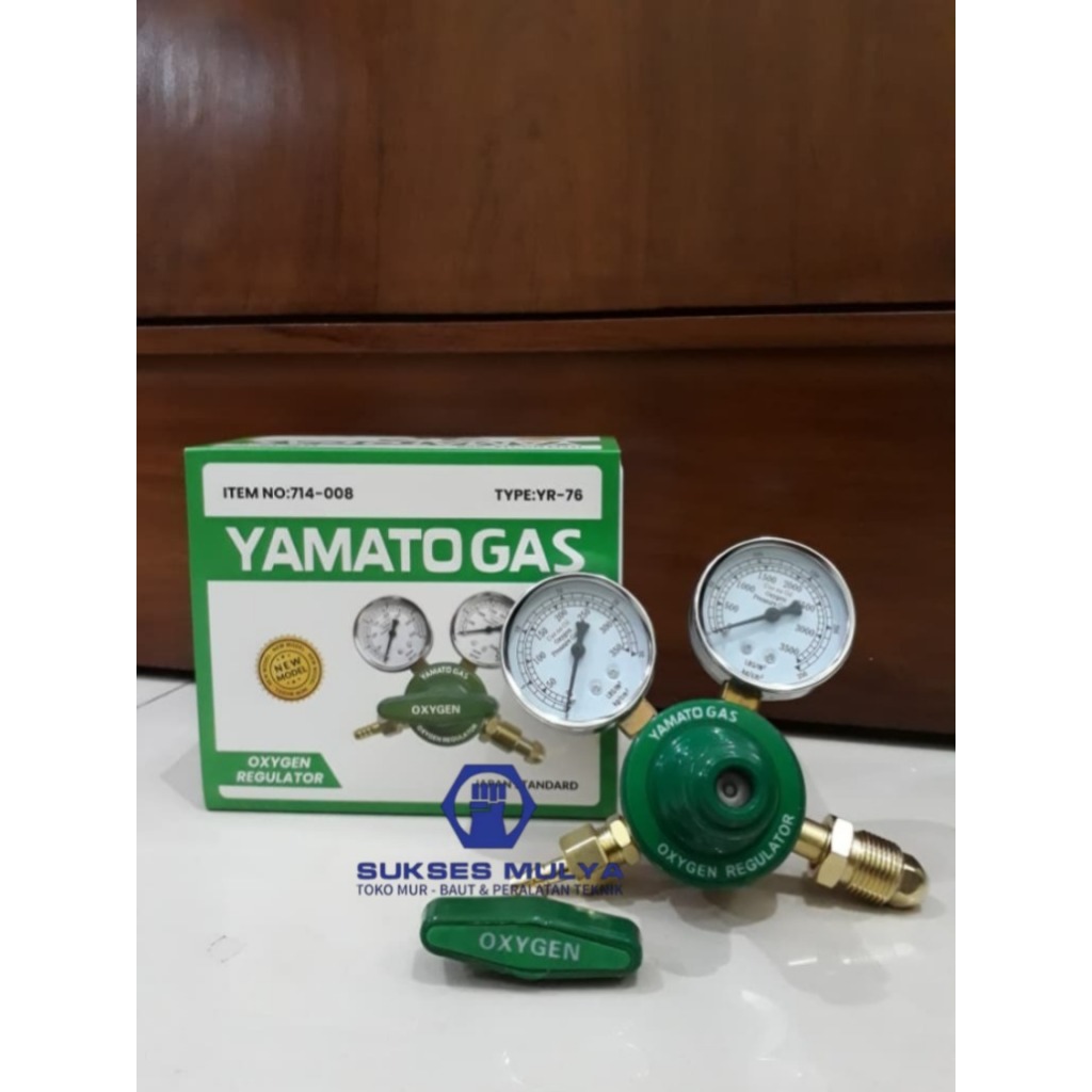 REGULATOR LAS OXYGEN YAMATO / REGULATOR OKSIGEN YAMATO YR 76