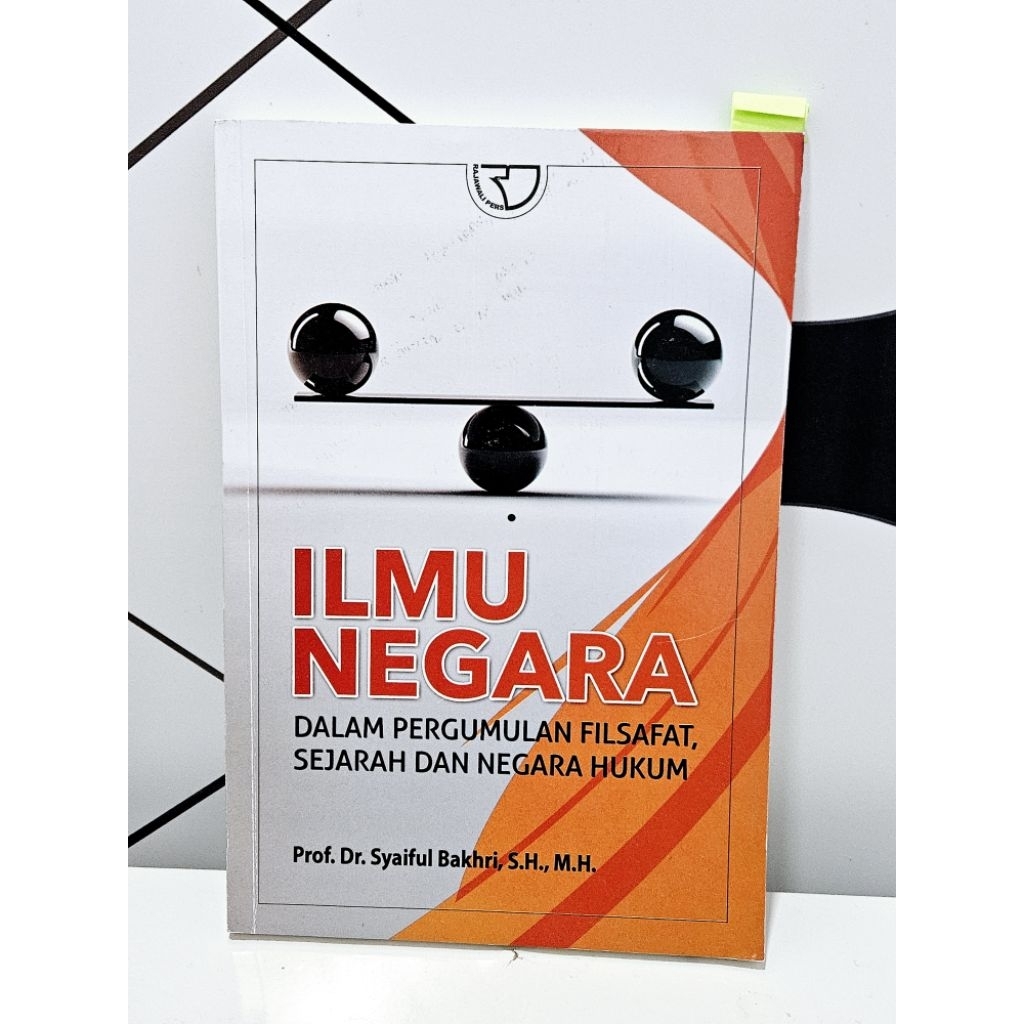 Preloved buku ILMU NEGARA DALAM PERGUMULAN FILSAFAT, SEJARAH DAN NEGARA HUKUM Prof. Dr. Syaiful Bakh
