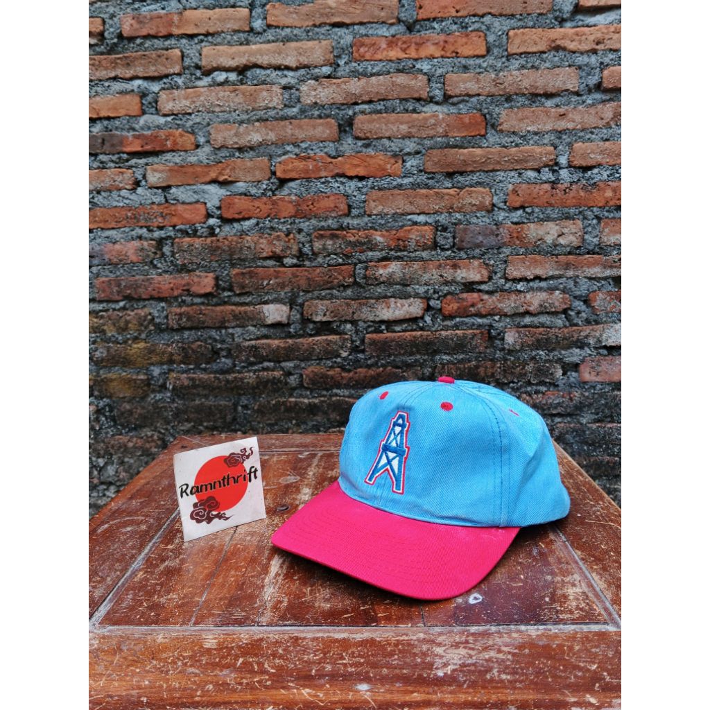 topi nfl houston oilers vintage