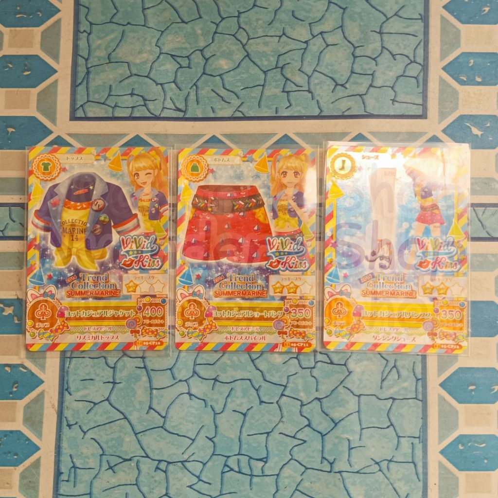 Yacht Casual Coordination | Aikatsu Campaign Summer Marine Collection S2V5 Mikuru Natsuki Vivid Kiss