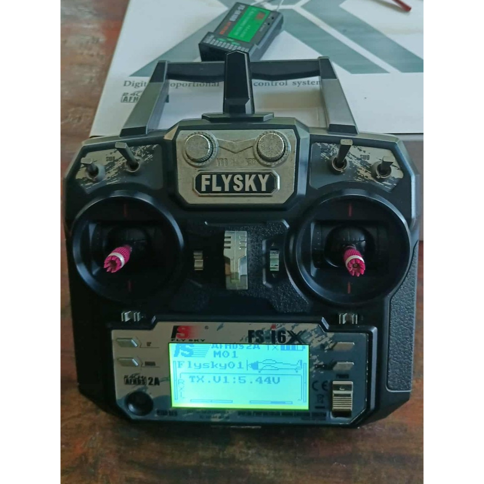 Remote Flysky FS-i6X 10CH 2.4GHz dan RECEIVER 10channel  FS-iA10B