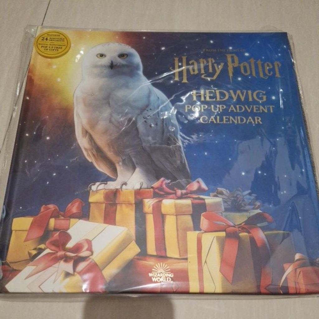 Harry potter Hedwig pop up advent calendar book