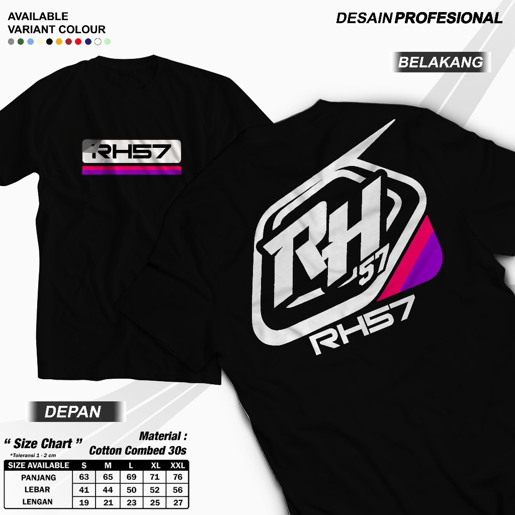 KAOS Racing Distro Pria | KAOS Racing Hell | KAO RH 57 | KAOS original | KAOS Racing Full Sponsor