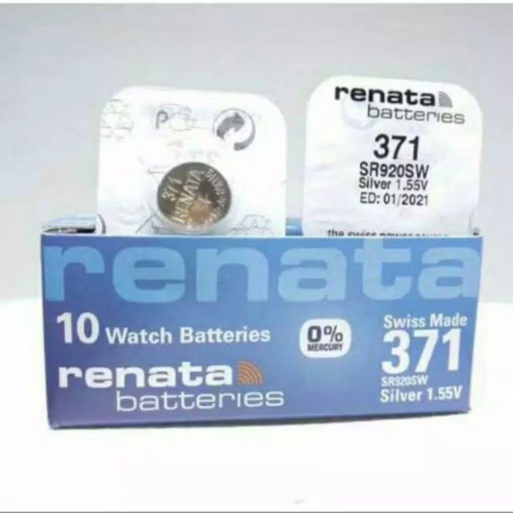 Baterai Jam Tangan Renata SR920SW 371 Original