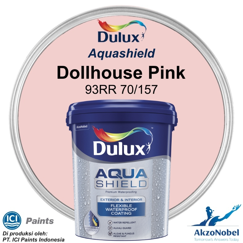 CAT DULUX AQUASHIELD 1 KG - DOLLHOUSE PINK 93RR 70/157