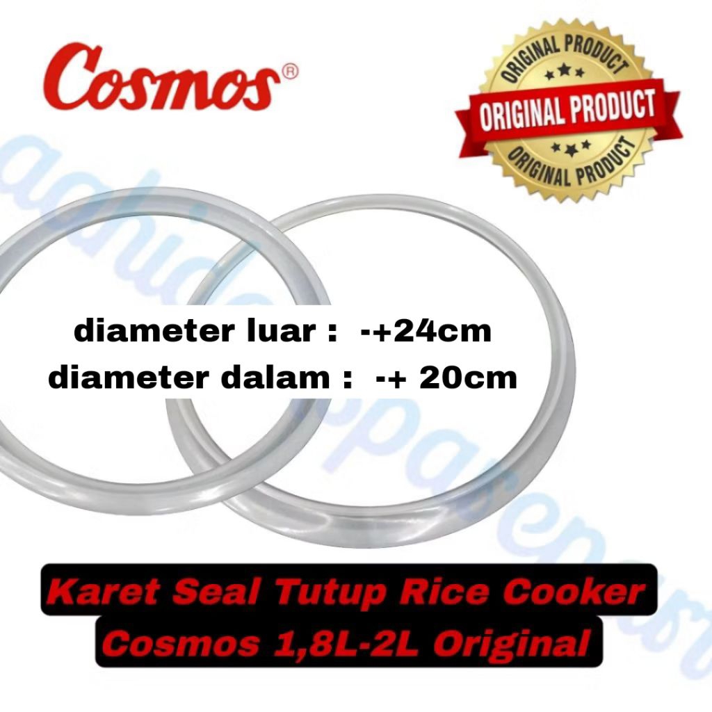 karet mejikom rice cooker cosmos 1,2L dan 1,8/ 2Liter dll