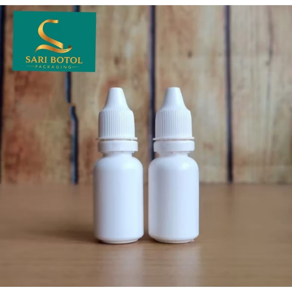 BOTOL TETES 15ML SEGEL/BOTOL TETES 15ML PUTIH TUTUP SEGEL/BOTOL TETES 15ML HDPE