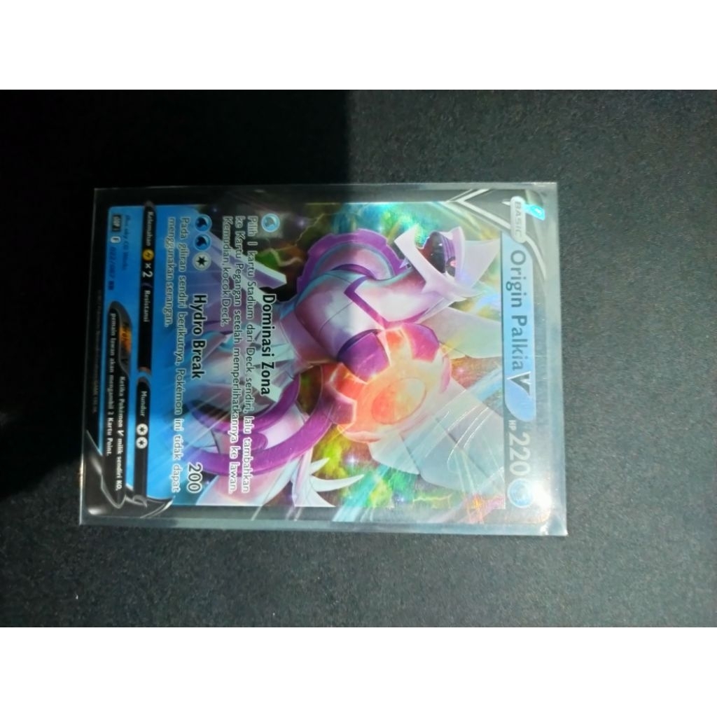 KARTU POKEMON Origin Palkia V RR/Origin Dialga V RR/Terapagos Terastal EX RR SATUAN
