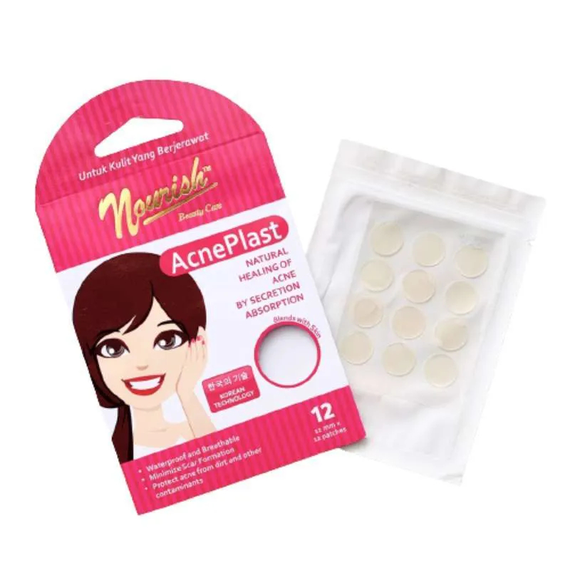 Nourish Acne Plast Isi 12 Patch  - Acne Patch / Acne Cover