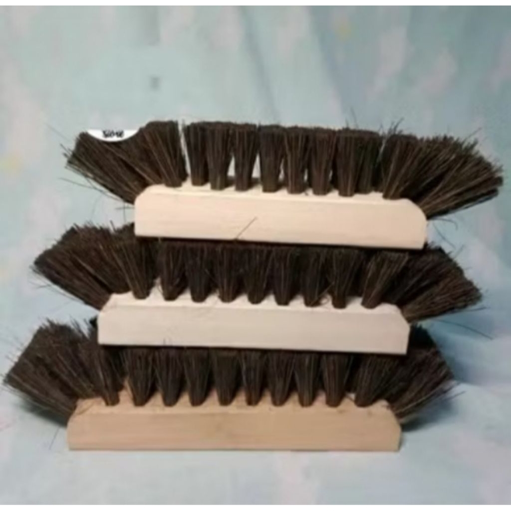 Sikat Lantai Iljuk Gagang Kayu Sikat Senar Gagang Kayu