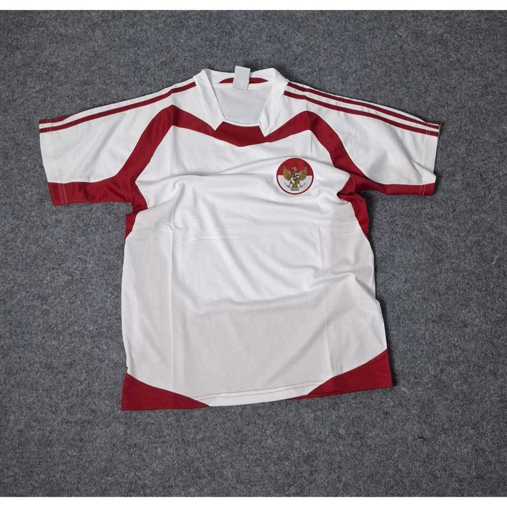 TIMNAS INDONESIA AWAY 2004 JERSEY BAJU BOLA FUTSAL HIGH QUALITY PRIA DEWASA