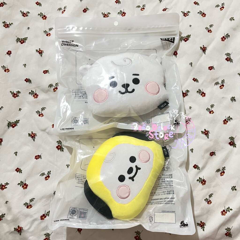 [Ready Stock] Official BT21 Wrist Cushion Chimmy | RJ