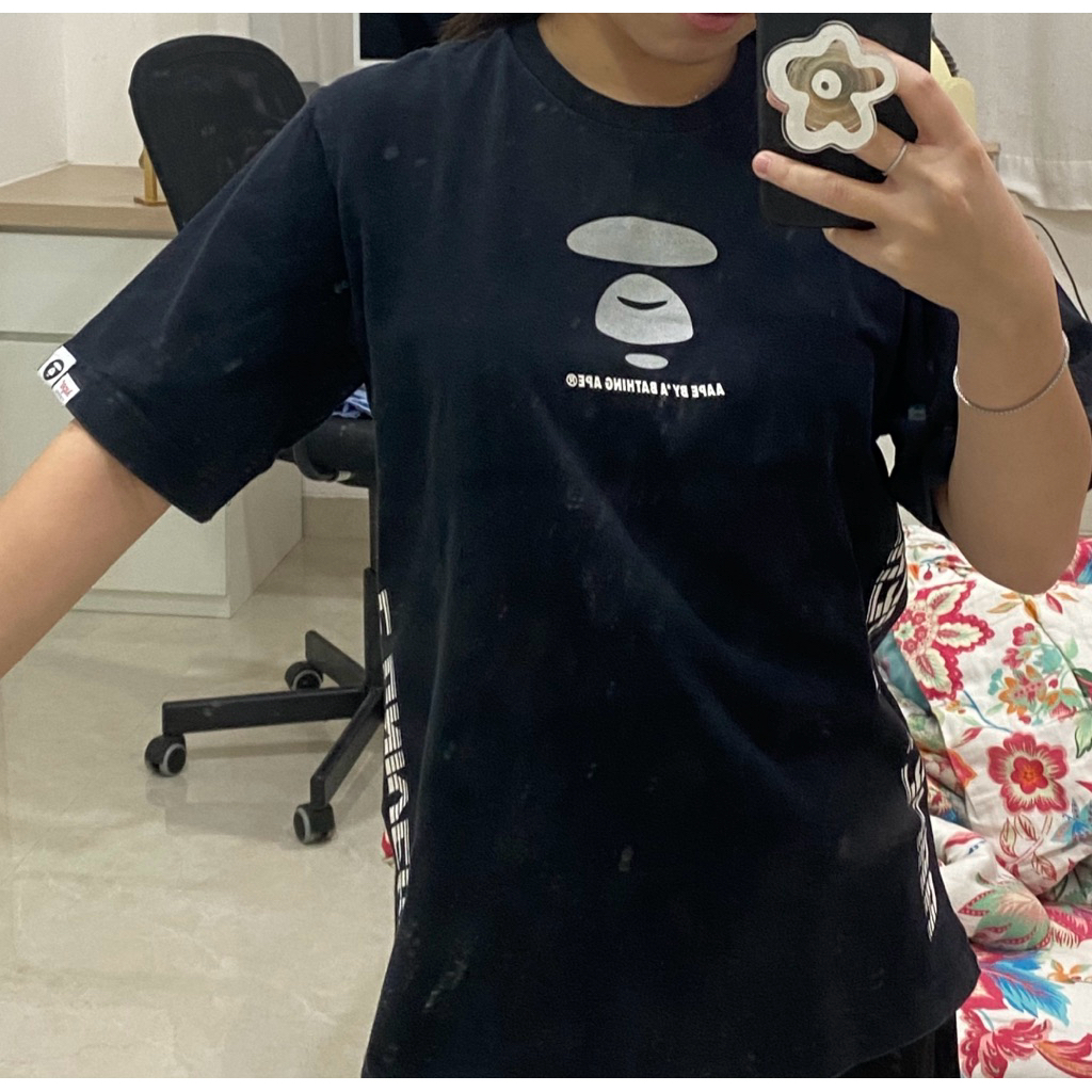 Aape ORI reflective Tshirt Preloved