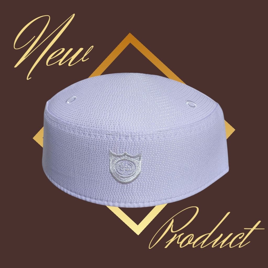 PECi KOPIYAH SONGKOK MALAYSIA LOGO BORDIR