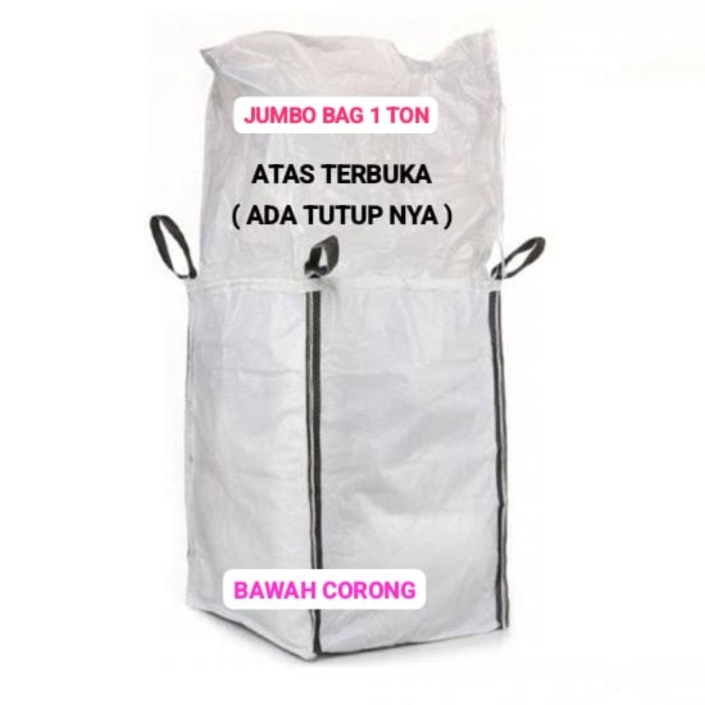 Kantong Silase Jumbo Bag/Silo Bag + Plastik Inner Kapasitas 1 Ton