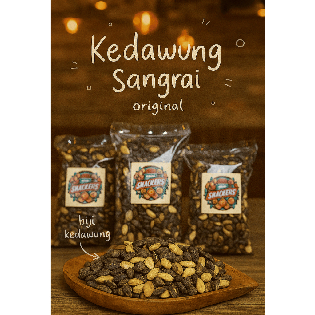 KEDAWUNG 500G / 1 KG / BIJI KEDAWUNG SANGRAI (ORIGINAL) / KEDAWUNG MATANG
