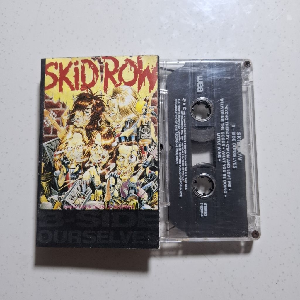 Kaset Pita Skid Row - B Side Ourselves
