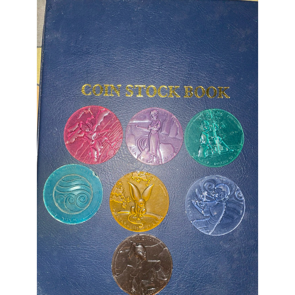 tazos avatar vintage original 7 pcsig