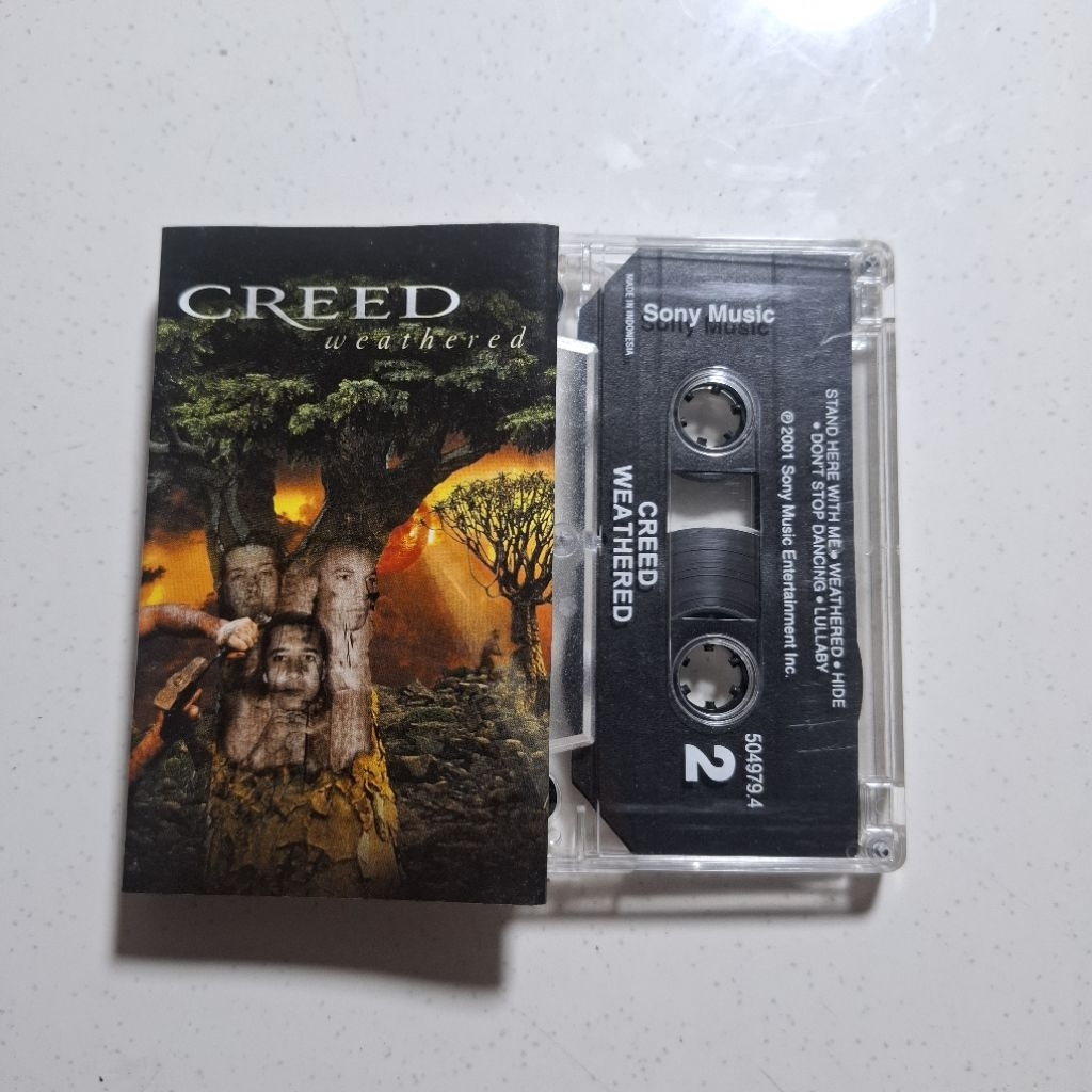 Kaset Pita Band Creed - Weathered