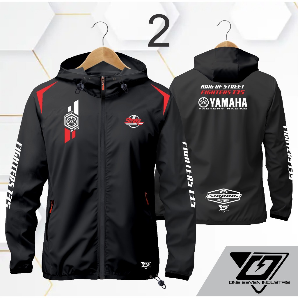 Jacket Motor Yamaha RX King Racing two Stroke Jacket Windbreakers Waterproof 2tak