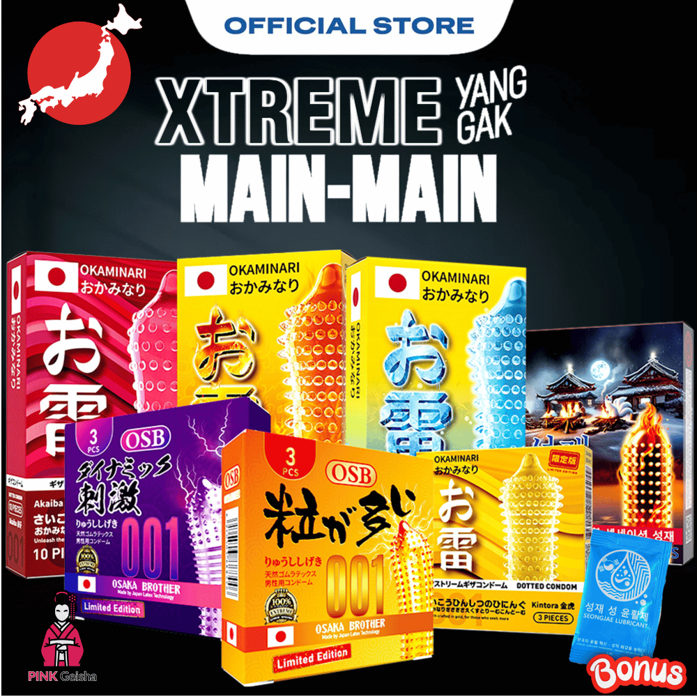 OSB GOLD Bergerigi Xtreme Privasi Aman Kondom Latex 001