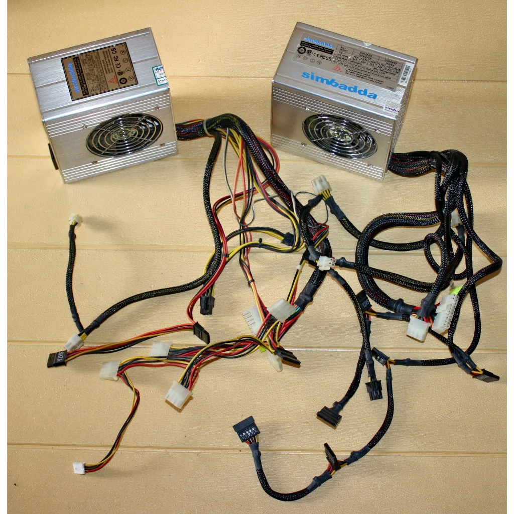 PSU POWER SUPPLY 530 WATT PURE SIMBADDA AL-B530E NORMAL SEGEL UTUH READY