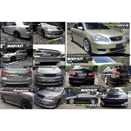 BODYKIT COROLLA ALTIS TAHUN 2001 - 2008 SEMUA MODEL BODYKIT COROLLA ALTIS MODEL TRD TOMS MOBIL