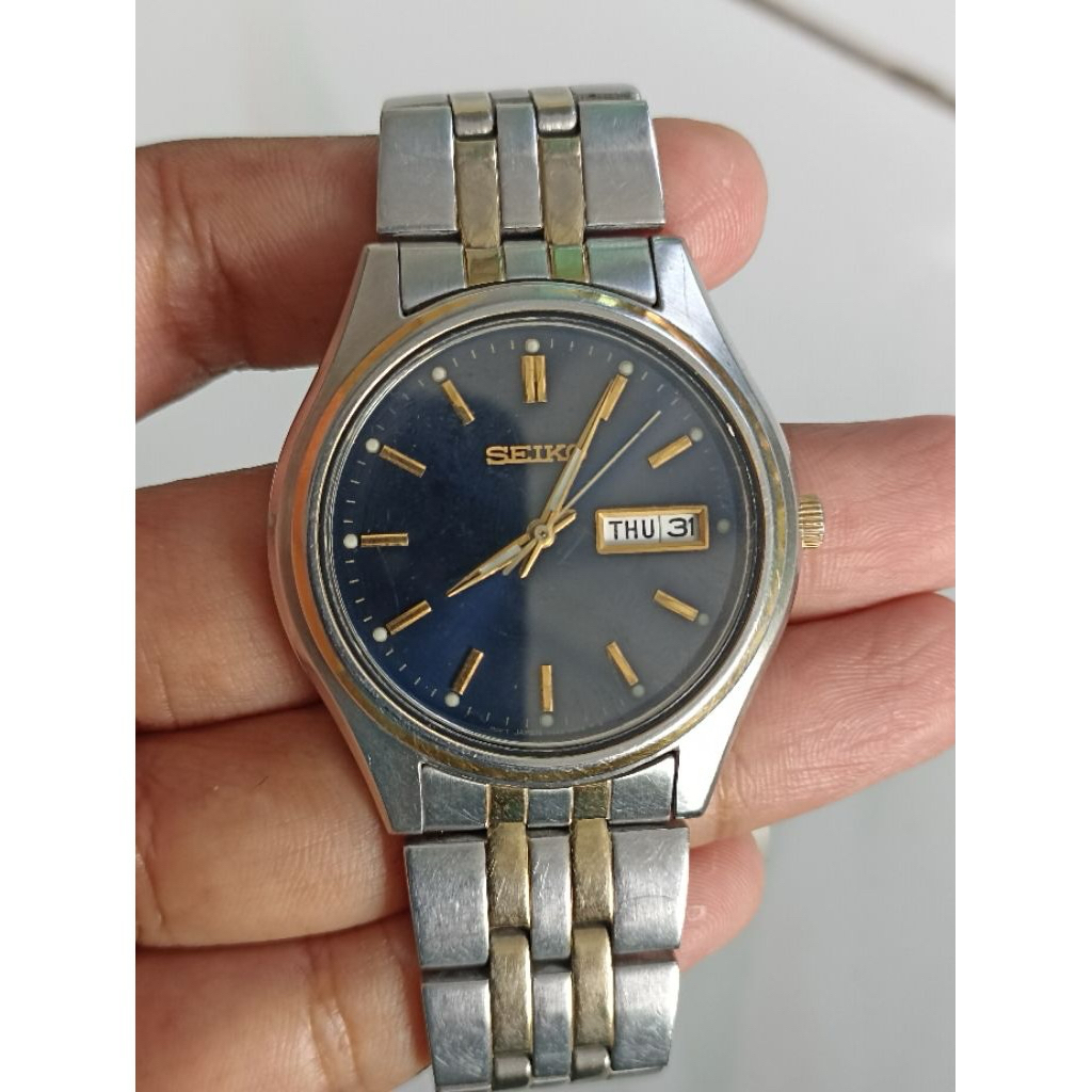 Seiko 7N43-0BF0 Rare Vintage (SECOND KOLEKSI PRIBADI)