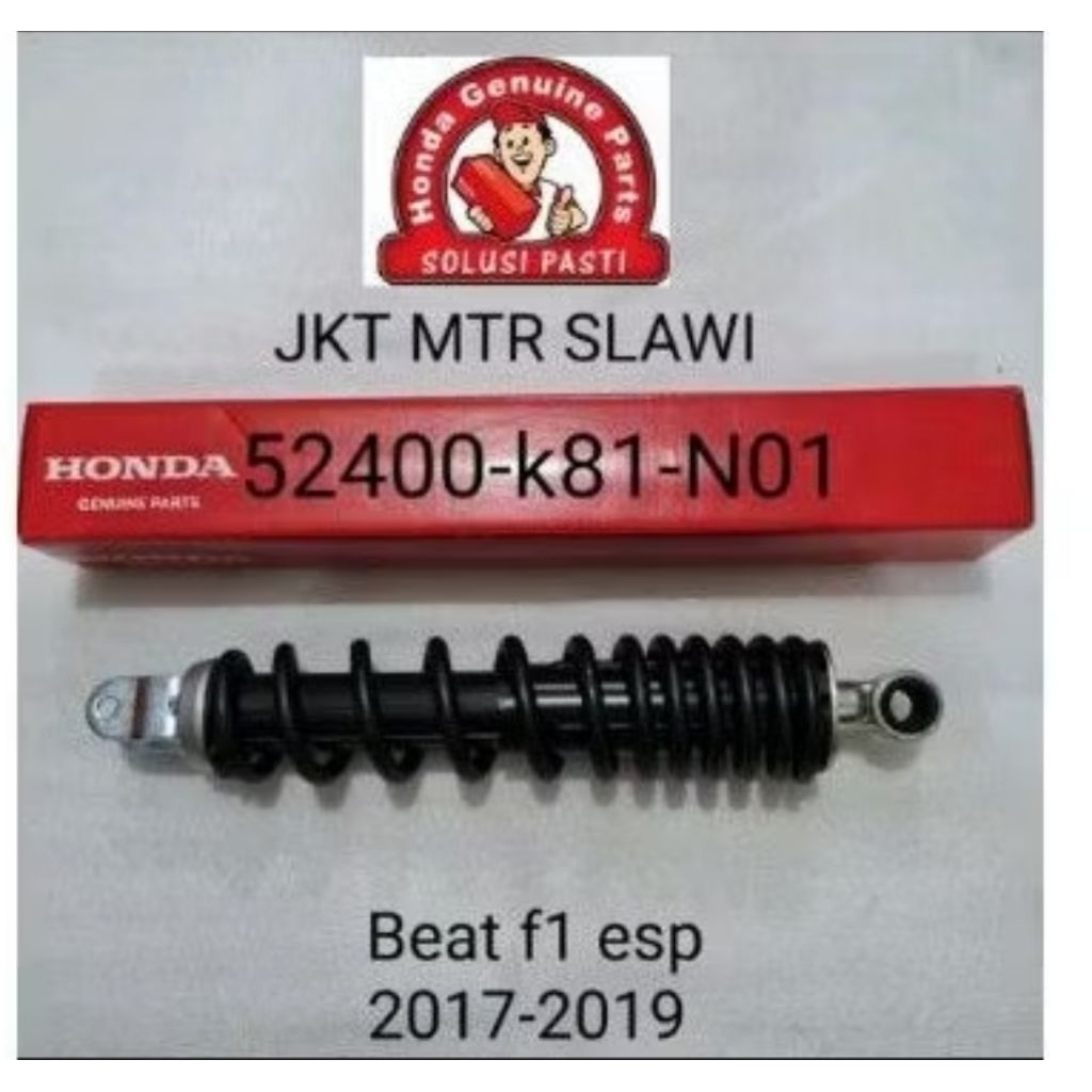 52400-K81-N01 shockbreaker shock belakang beat street beat eco beat pop 2017 -2019 ori honda