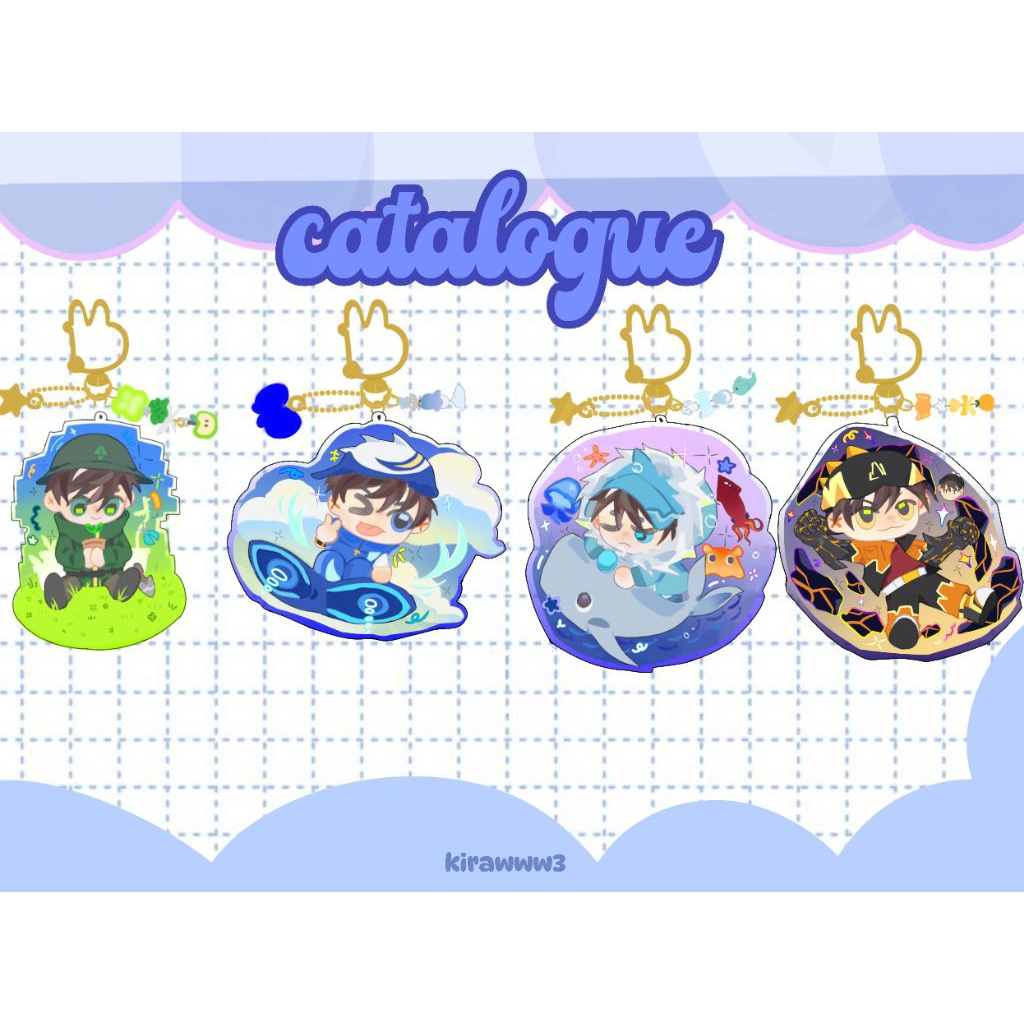 keychain Boboiboy with charms Edition || Boboiboy fanmerch