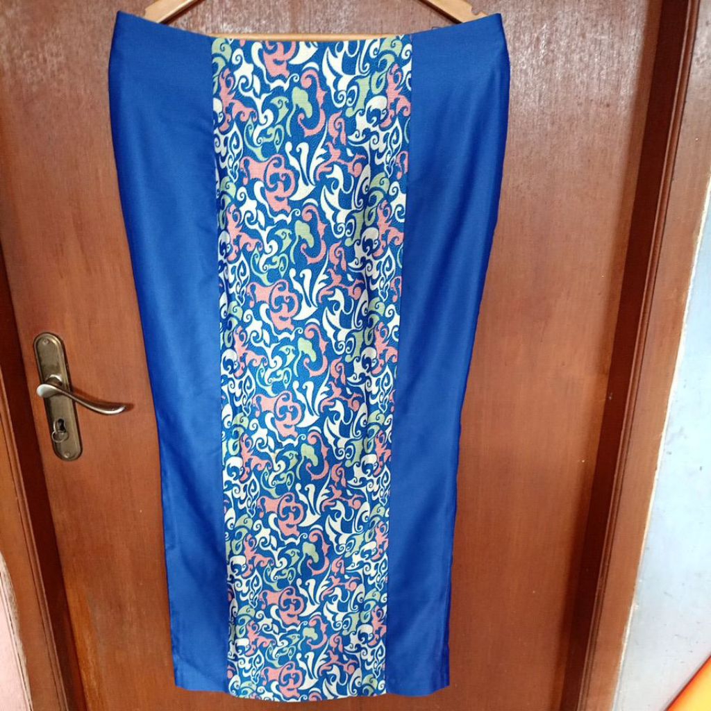 preloved rok batik span panjang