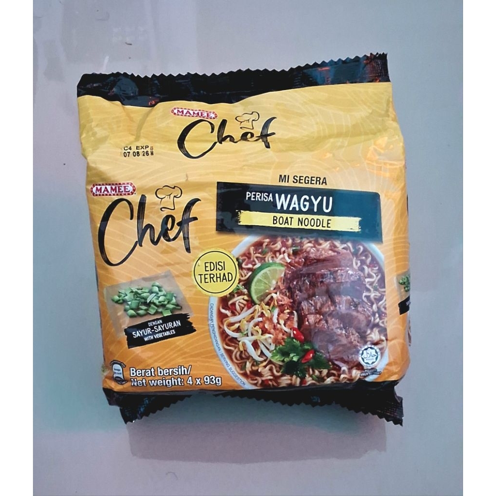 MAMEE CHEF WAGYU / DAGING SAPI, RASA TERBARU EDISI TERHAD