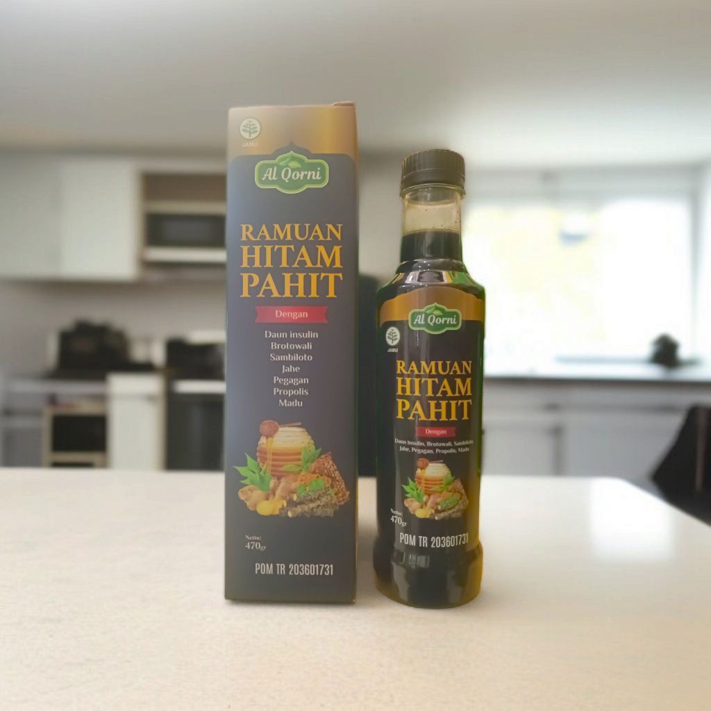 Madu Ramuan Hitam Pahit Al Qorni 470 gram