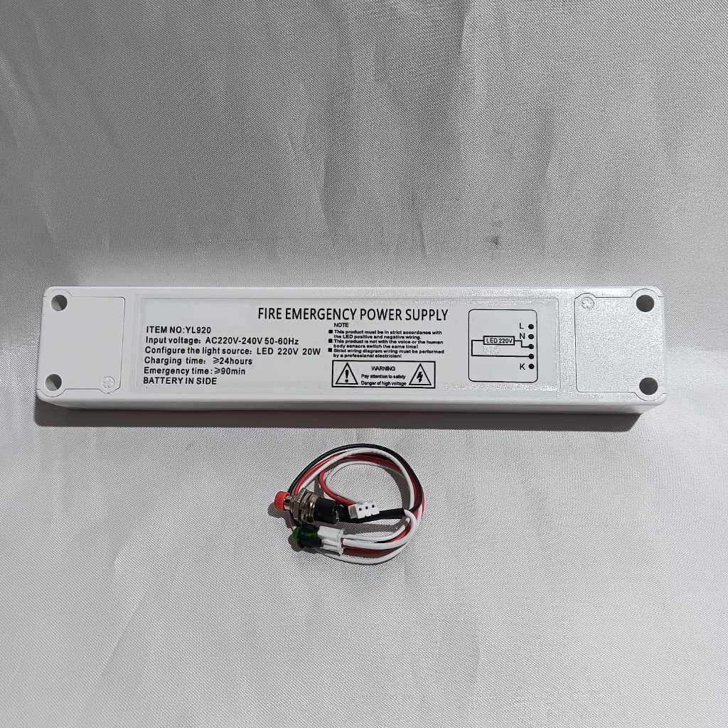 Nicad Battery Led 20 Watt Power Pack Emergency Trafo