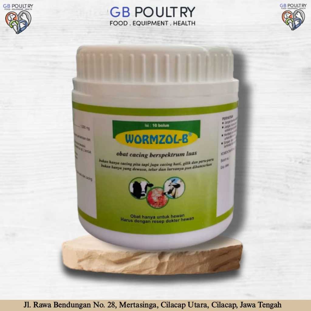 Wormzol-b isi 10 bolus