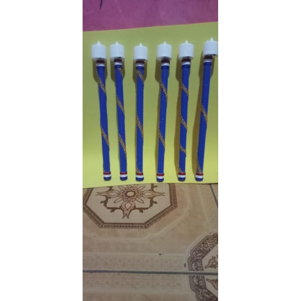 lampu Obor Elektrik || obor takbiran|| lampu obor buat pawai ramadan || obor pawai