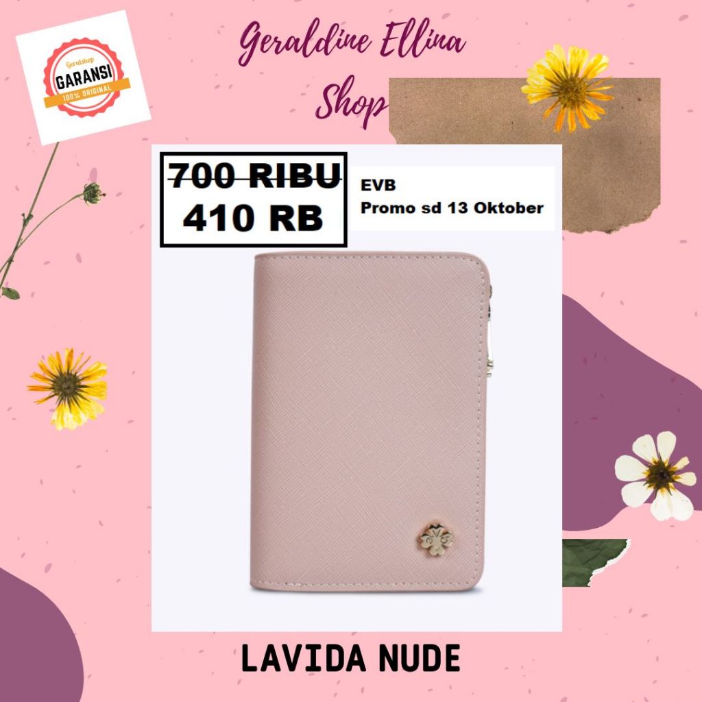 Dompet EVB wanita sale original 100% seri LAVIDA