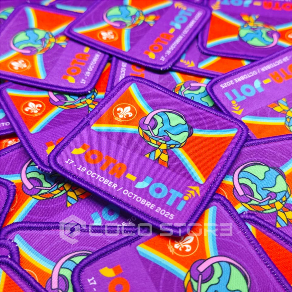Badge Patch Tiska Jota Joti tahun 2025 sublim premium