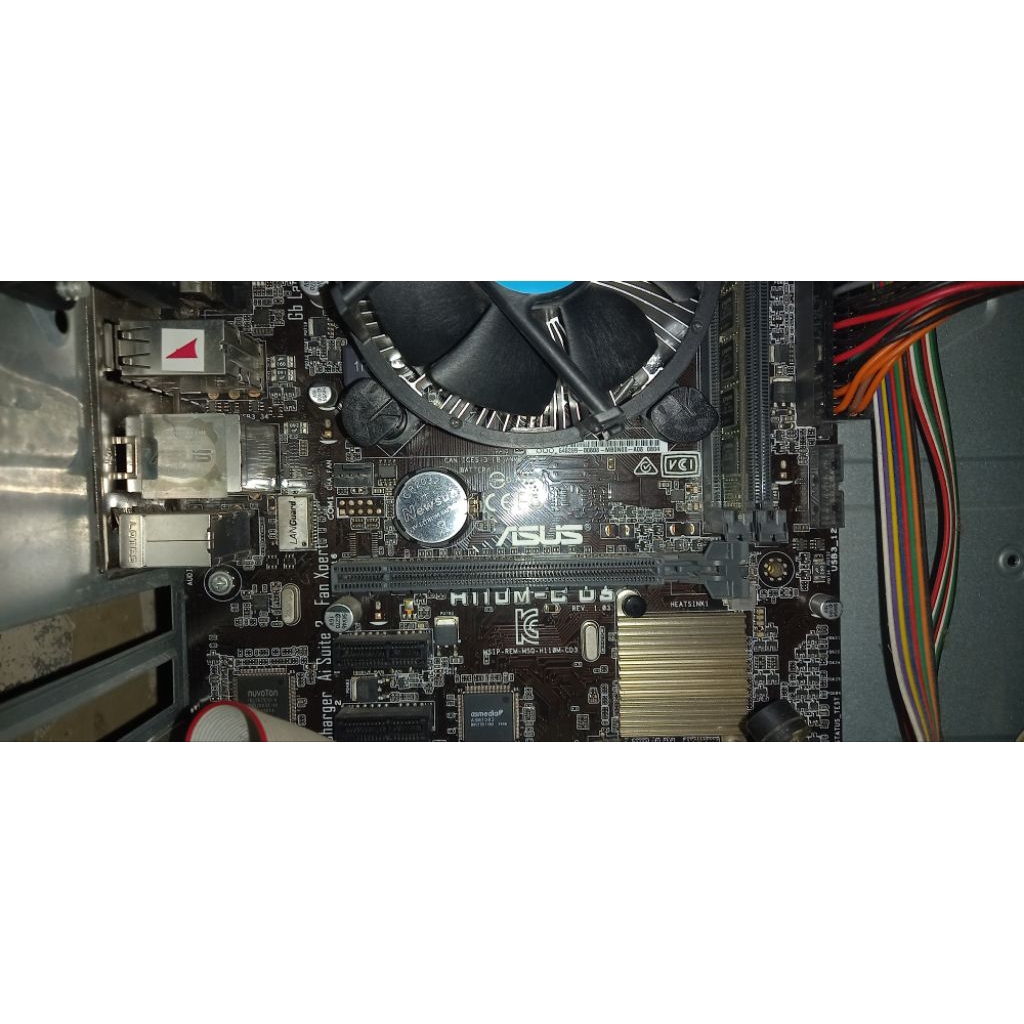 Asus h110 prosesor i3 6100 skylake gen6 ram 16gb