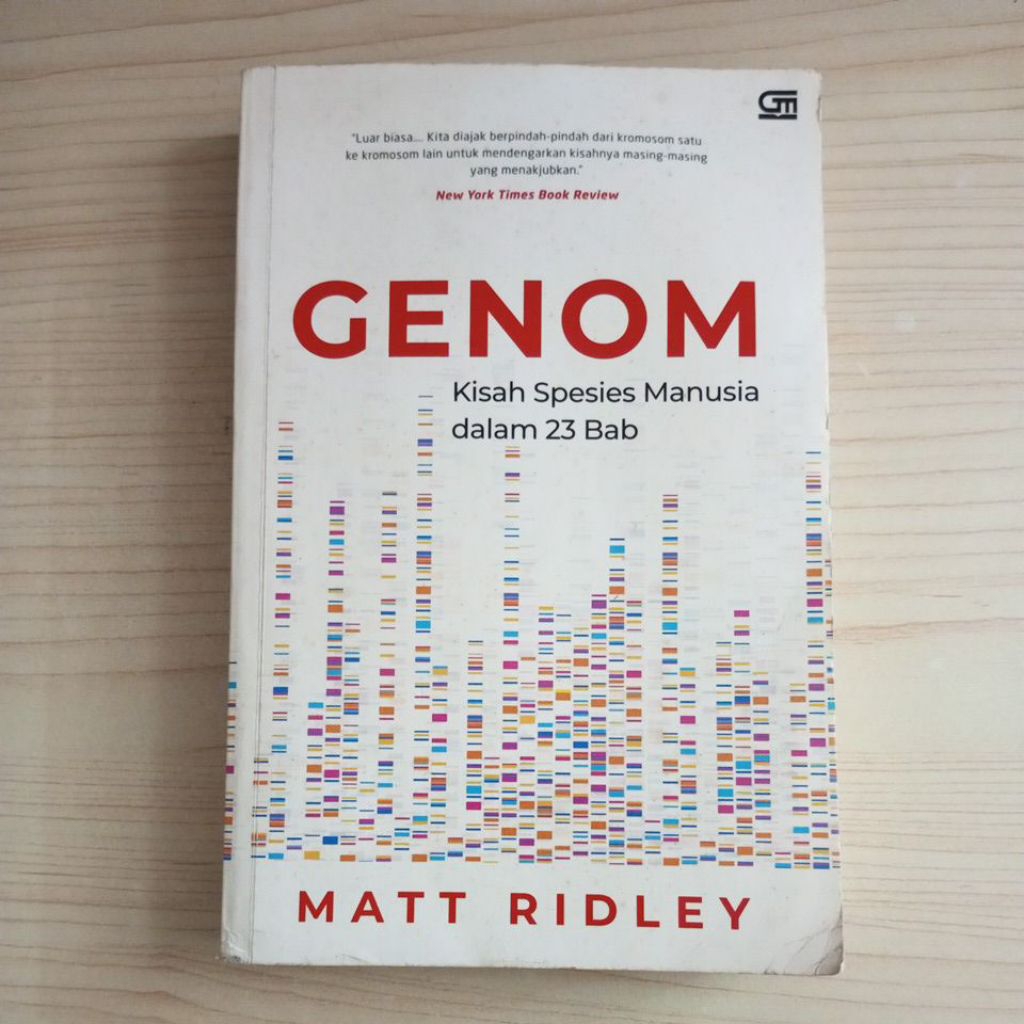 BUKU GENOM OLEH MATT RIDLEY