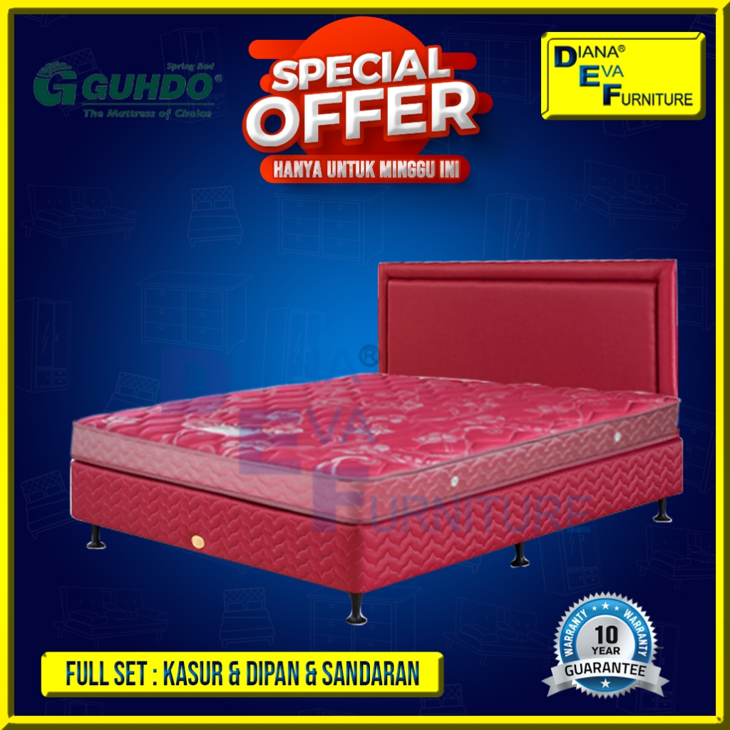 Guhdo New Prima 15cm Set Kasur Springbed (Prospine)