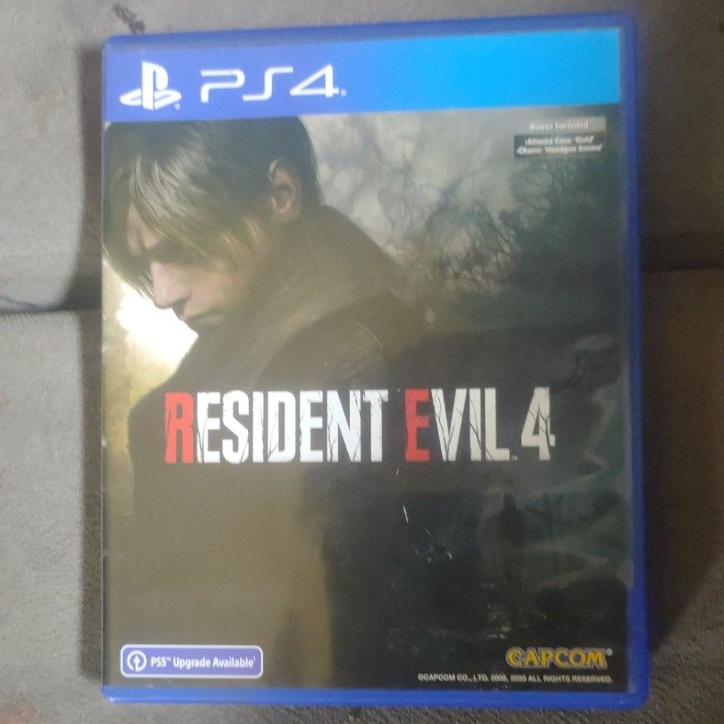 Kaset BD ps4 Resident Evil 4 remake - Second/ bekas