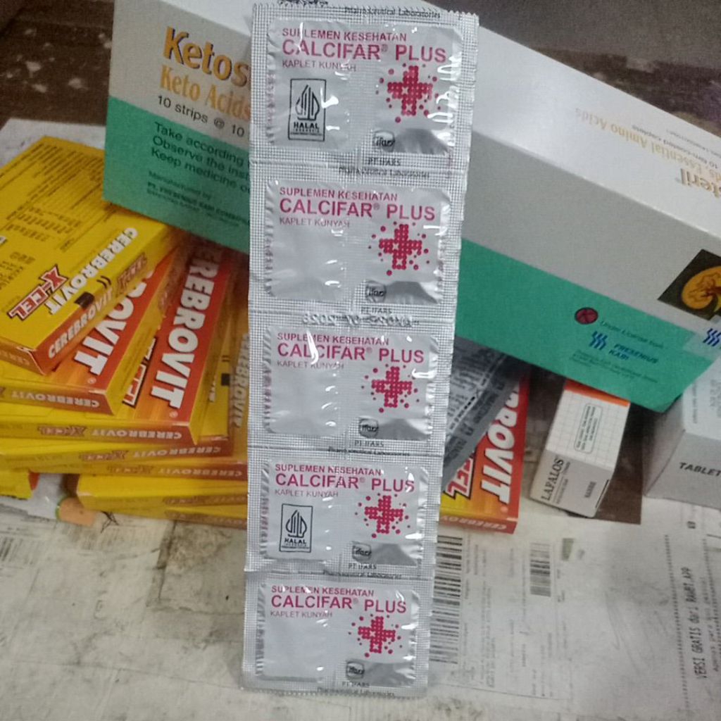 calcifar plus strip kaplet suplemen ibu hamil