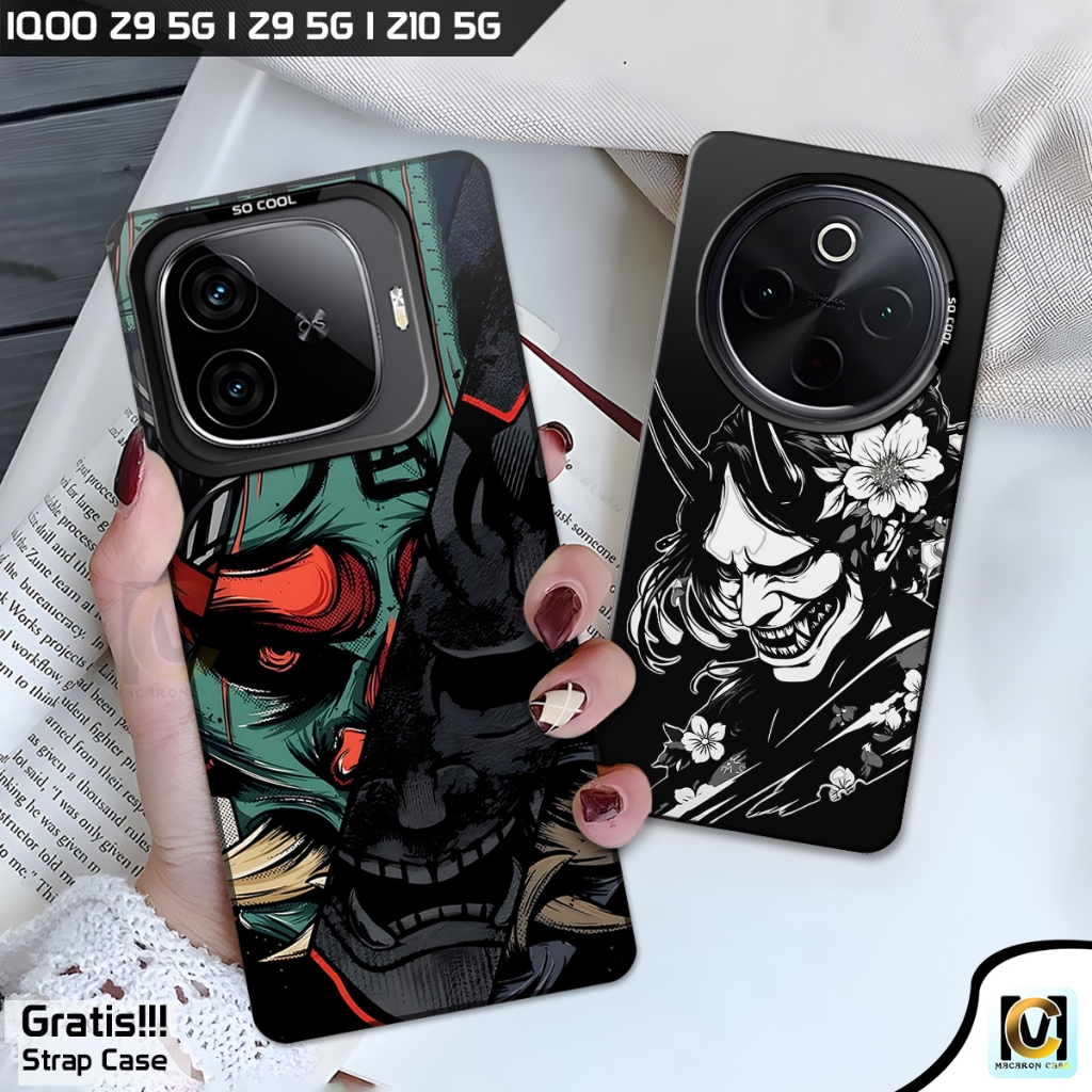 Case So Cool Iqoo Z9 5G | Iqoo Z9X 5G | Iqoo Z10 5G Terbaru 2025 Motif Samurai | SoftCase HP Vivo IQ