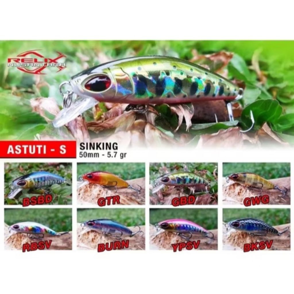 UMPAN MINNOW ASTUTI 50mm