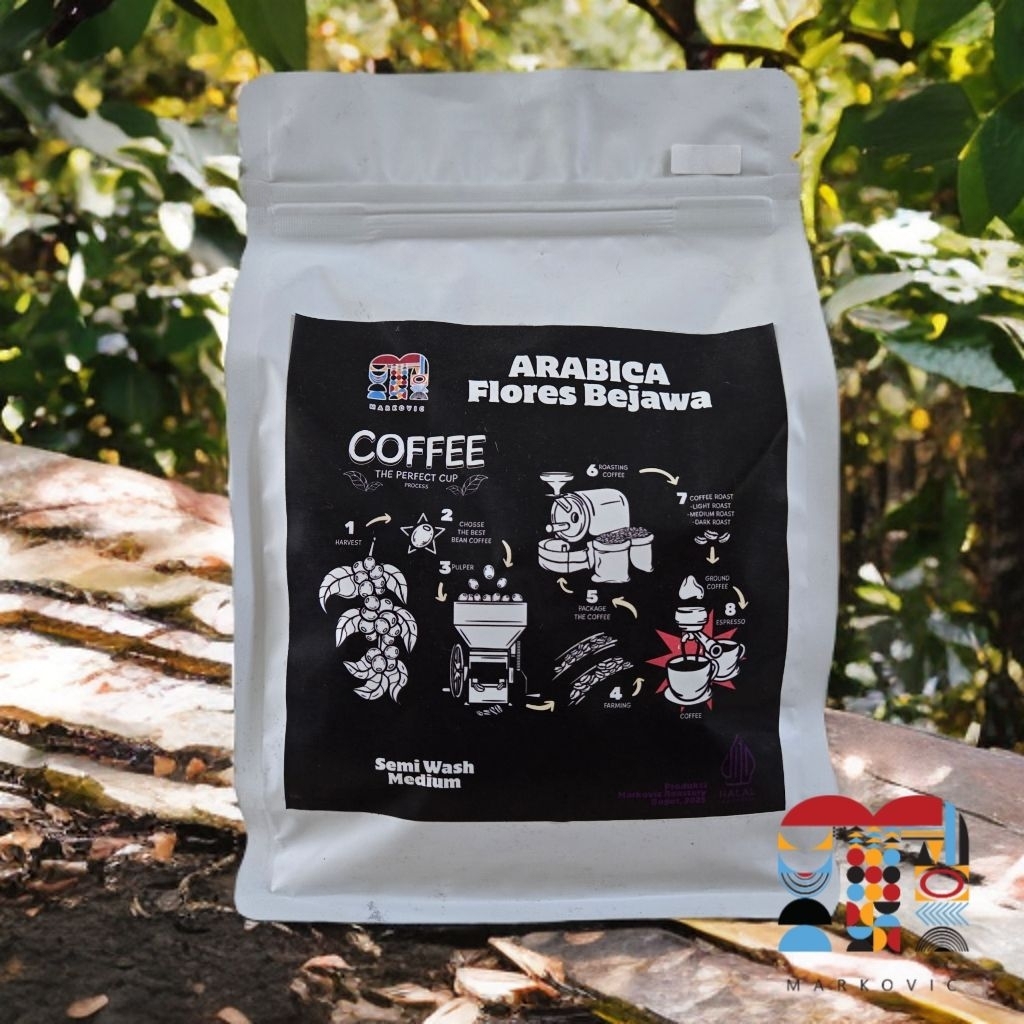 Biji Kopi Arabika Flores Bajawa 250gr