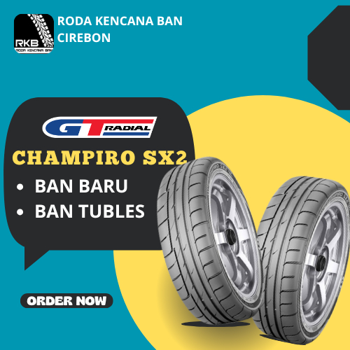 GT RADIAL CHAMPIRO SX2 195/55 R15 Ban Mobil Semi Slick